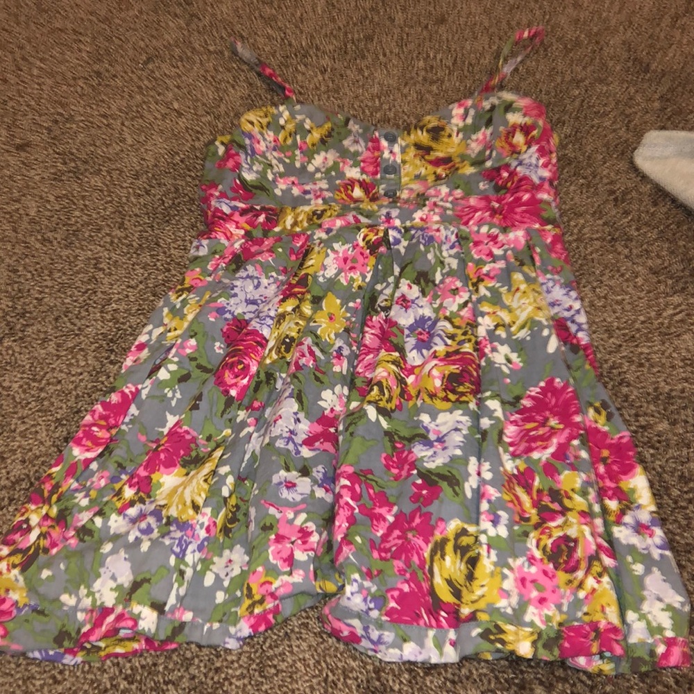 Floral print dress